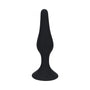 LEVELZ Slim Silicone Anal Plug Medium Black