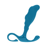 LEVELZ Rippled with Hard Loop Silicone Prostate Massager Large Teal
