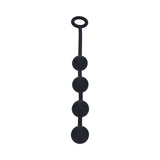 LEVELZ Round Silicone Anal Balls Medium 30mm Black