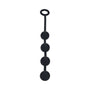 LEVELZ Round Silicone Anal Balls Medium 30mm Black