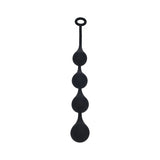 LEVELZ Waterdrop Silicone Anal Balls Large 40 mm Black