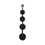 LEVELZ Round Silicone Anal Balls XXLarge 60 mm Black