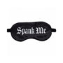 Ouch! Spank Me Printed Mask Satin Black