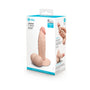b-Vibe Slipskin Realistic Silicone Dildo 6 in. Girthy Cream