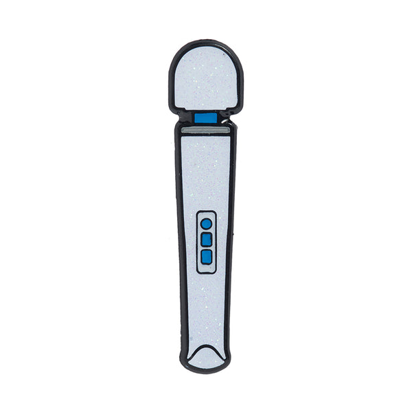 Magic Wand Rechargeable Enamel Pin