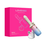 Lovense Spinel App-Controlled Portable Thrusting, Vibrating & Heating Dildo