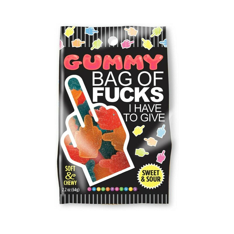 Bag of Fucks I Have To Give Sour Gummies