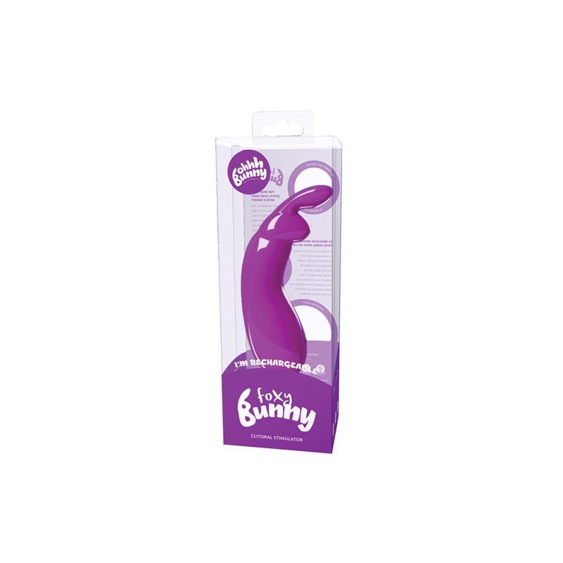 VeDO Foxy Bunny Rechargeable Clitoral Vibrator - Perfectly Purple