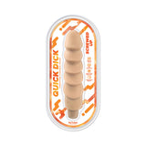 Quick Dick Screwed Up 8.5 in. Vibrating Flexible Dildo