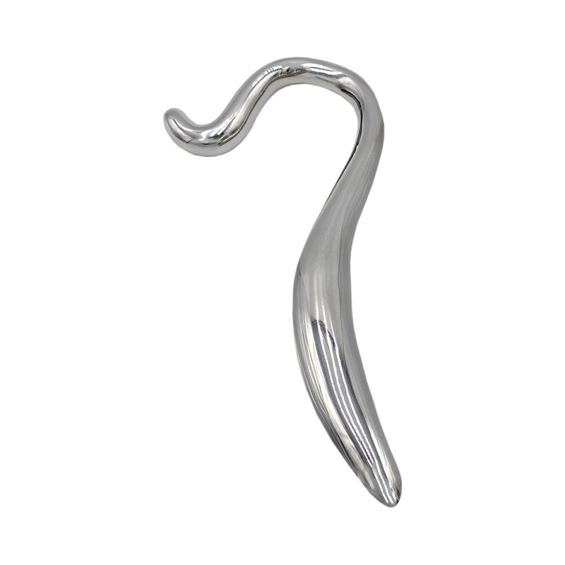 Rouge Stainless Steel Hollow Curved Wand In Case