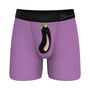 Shinesty The Double Entendre Eggplant Ball Hammock Pouch Underwear with Fly S