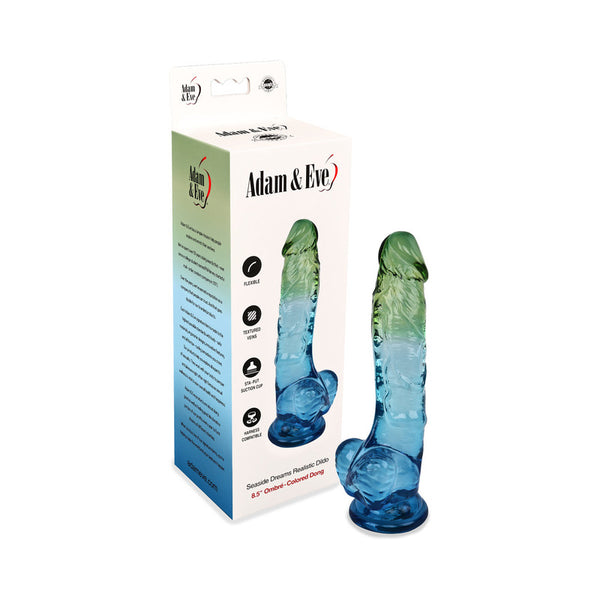 Adam & Eve Seaside Dreams Realistic Dildo 8.5 in. - Royal Sins Adam & Eve Seaside Dreams Realistic Dildo 8.5 in. - Royal Sins