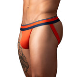 Male Power Soo Comfy Jock Orange L/XL