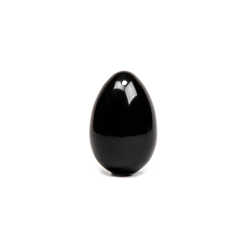 Chakrubs Xaga Yoni Egg Obsidian (drilled)