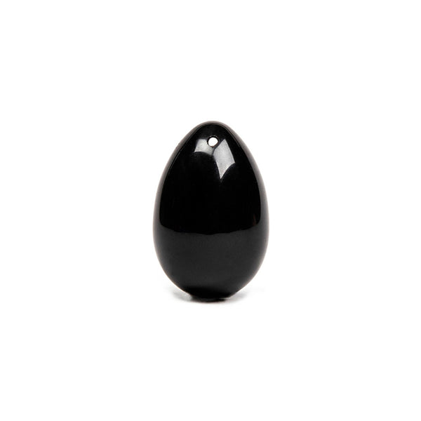 Chakrubs Xaga Yoni Egg Obsidian (drilled)