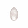 Chakrubs Prism Yoni Egg Clear Quartz (drilled)