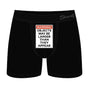 Shinesty The Rear View Size Warning Ball Hammock Pouch Underwear S