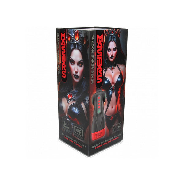 Masturs Raven Shadow Sinner Multi-Function Masturbator