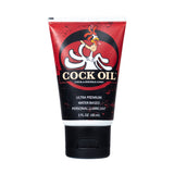 Cock Oil Water-Based Lubricant Squeeze Tube 2 oz.