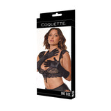Coquette Gloves Black O/S