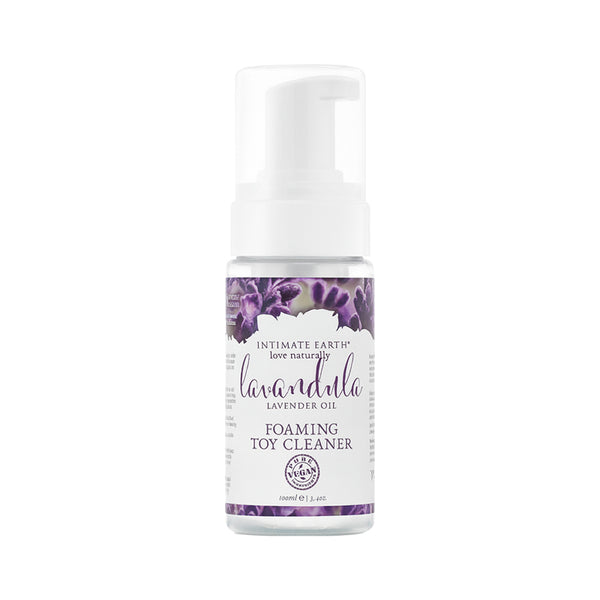 Intimate Earth Lavandula Foaming Toy Cleaner 3.4 oz.