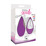 Curve Toys Gossip Groove Remote-Controlled Waterproof Silicone Egg Vibrator Violet