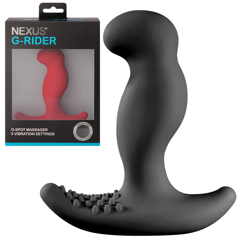 Nexus GRIDER Unisex Vibrator - Black