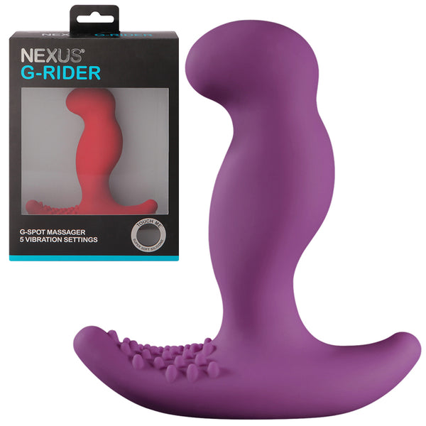 Nexus GRIDER Unisex Vibrator - Purple