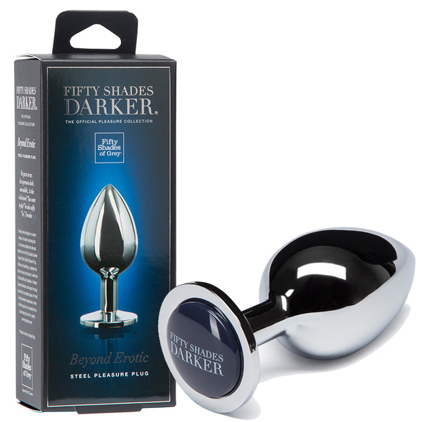Fifty Shades Darker Beyond Erotic Steel Butt Plug