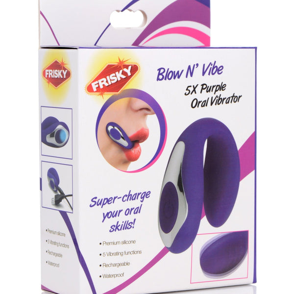 5X Silicone Oral Vibrator - Royal Sins