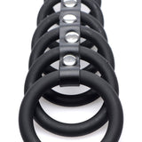 6 Ring Silicone Chastity Device - Royal Sins