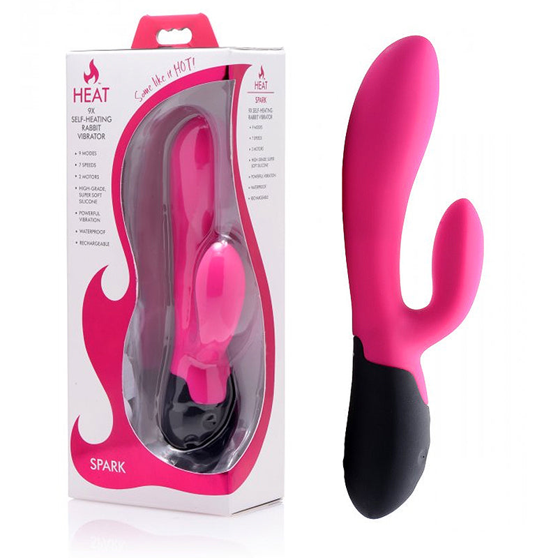 Heat Spark 9X Self-Heating Rabbit Vibrator