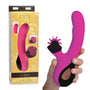 Inmi G-Spin Silicone Vibrator with Spinning Clitoral Stim