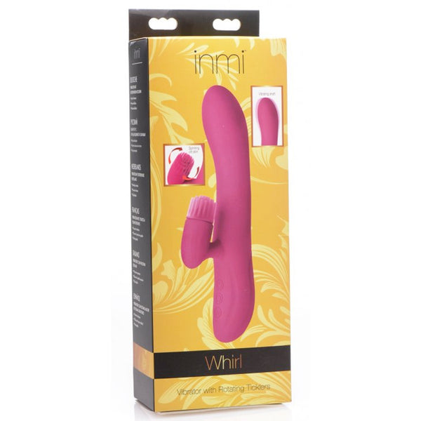 Inmi Whirl Vibrator with Rotating Ticklers