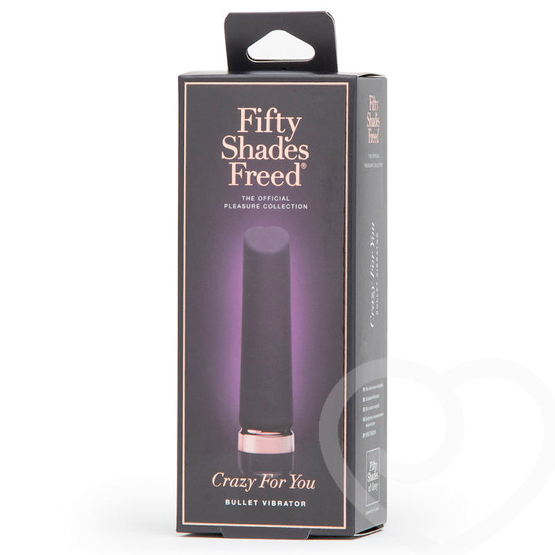 Fifty Shades Freed Crazy For You Rechargeable Bullet Vibrator