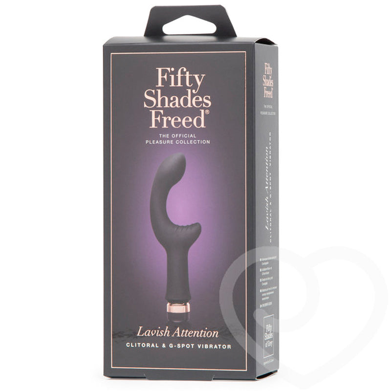 Fifty Shades Freed Lavish Attention Rechargeable Clitoral & G-Spot Vibrator