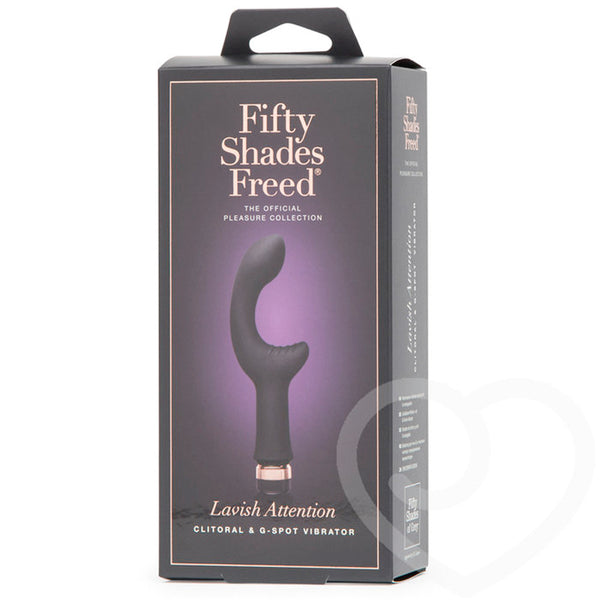 Fifty Shades Freed Lavish Attention Rechargeable Clitoral & G-Spot Vibrator
