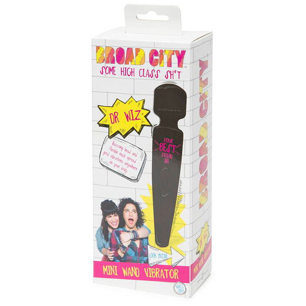 Broad City Dr Wiz Rechargeable Mini Wand Vibrator