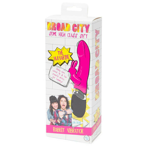 Broad City The Vulvarine Silicone Rabbit Vibrator