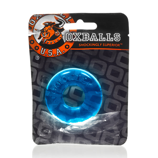 OxBalls Do-Nut- 2, Cockring, Large, Ice Blue