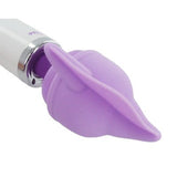 64 Mode Wand Vibrator with Flutter Tip Attachment Kit - Royal Sins