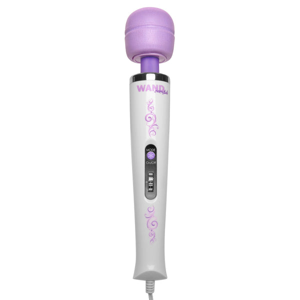 64 Mode Wand Vibrator with Flutter Tip Attachment Kit - Royal Sins