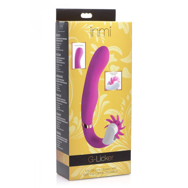 Inmi G-Licker, Silicone Spinning Clit Vibrator