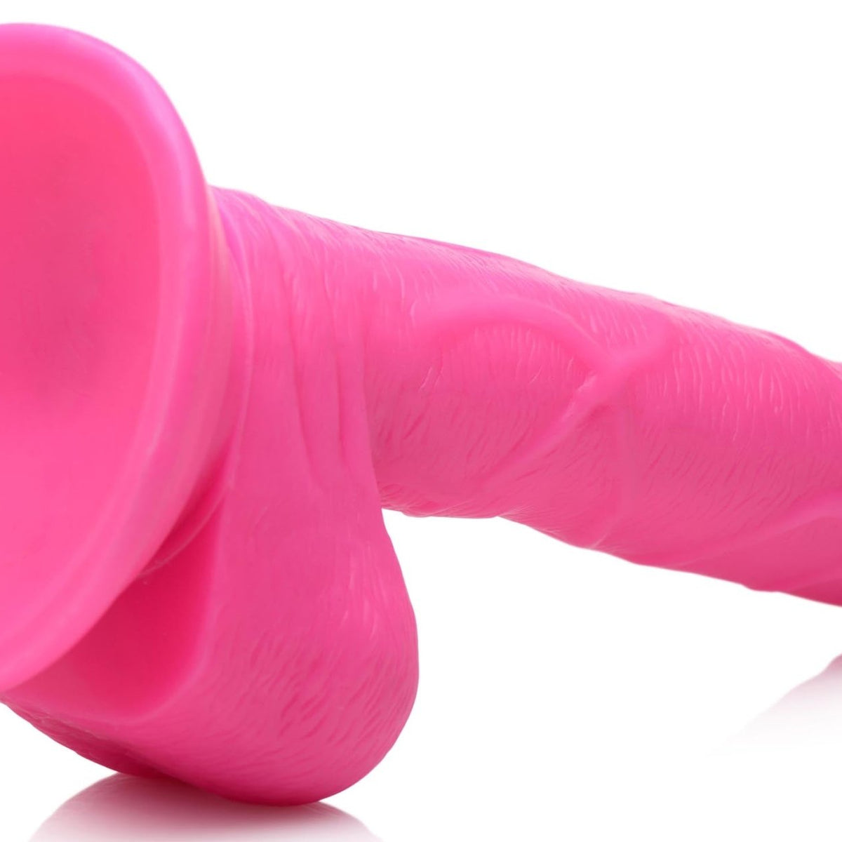 6.5 Inch Dildo with Balls - Pink - Royal Sins