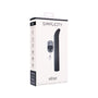 Simplicity ELISE slim remote control vibrating g-spot vibrator - Black