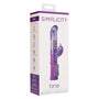 Simplicity BRIE dolphin vibrator - rotating dual motors - Purple