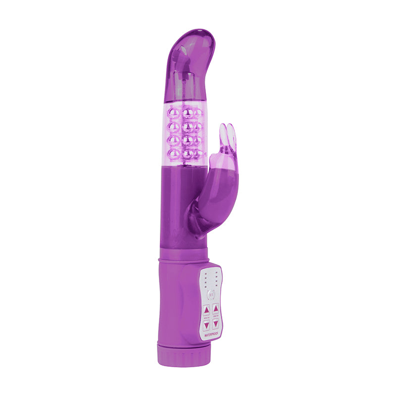 Simplicity NADINE rabbit vibrator - rotating dual motors - Purple