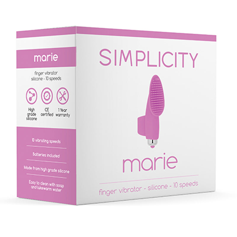 Simplicity MARIE Finger vibrator - Pink