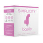 Simplicity BASILE Finger vibrator - Pink