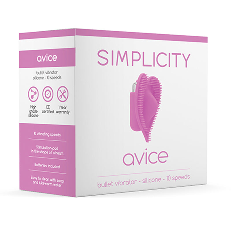 Simplicity AVICE Bullet vibrator - Pink